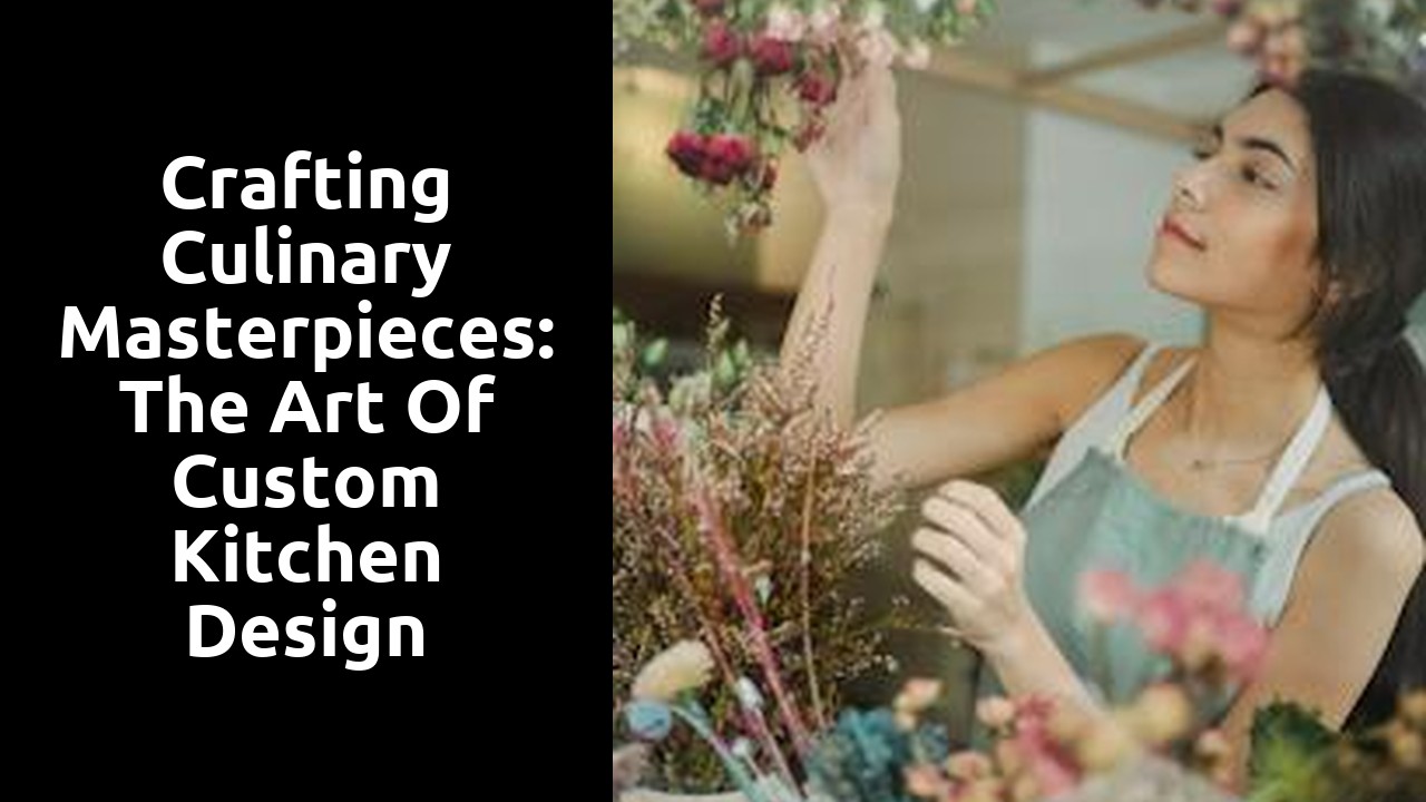 Crafting Culinary Masterpieces: The Art Of Custom Kitchen Design